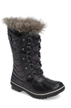 Sorel Tofino&trade; Ii Fur-trim Quilted Boots In Black
