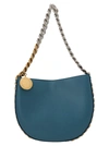 STELLA MCCARTNEY STELLA MCCARTNEY LOGO CHARM SHOULDER BAG