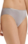 Hanro Cotton Seamless High-cut Full Briefs In Essential