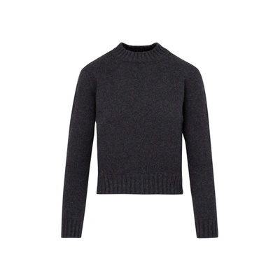 Max Mara Lodi Wool And Cashmere Sweater In Grey