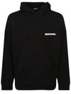 BALENCIAGA BALENCIAGA LOGO PRINTED HOODIE