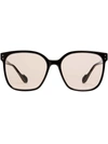 GENTLE MONSTER ATA 01(P) SQUARE-FRAME SUNGLASSES