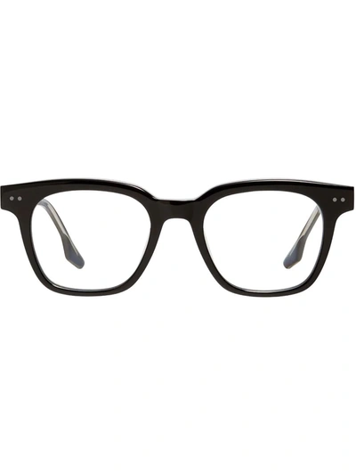 Gentle Monster South Side N 01 Square-frame Glasses In Black/clear