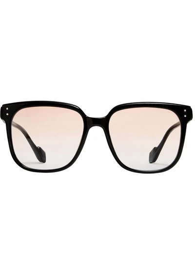 Gentle Monster Dion 01(rg) Square-frame Sunglasses In Rot