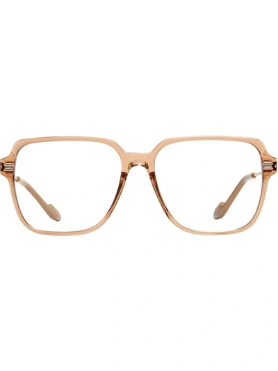 Gentle Monster Jeff Brc1 Square-frame Glasses In Nude