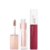 Maybelline Lifter Gloss And Superstay Matte Ink Lipstick Bundle (various Shades) In 50 Voyager