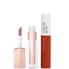 Maybelline Lifter Gloss And Superstay Matte Ink Lipstick Bundle (various Shades) In 140 Groundbreaker