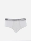 DOLCE & GABBANA STRETCH COTTON BRIEFS WITH LOGO BAND,M9C05J FUGIWW0800