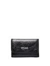PALM ANGELS CRINKLE TEXTURE WALLET