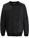 JUUNJ CABLE-KNIT JUMPER