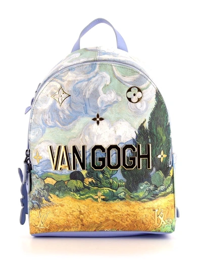 Pre-owned Louis Vuitton X Jeff Koons 2017 Limited Edition Backpack In Blue  | ModeSens