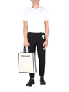 Alexander Mcqueen Skull Pants In Black