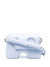 Off-white 22 Burrow Shoulder Bag In Blue