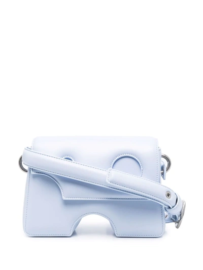 Off-white 22 Burrow Shoulder Bag In Blue