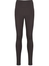 Girlfriend Collective Grey High-rise Compressive Leggings In Grey