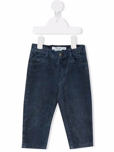 Bonpoint Babies' High-rise Slim-fit Jeans In Blue
