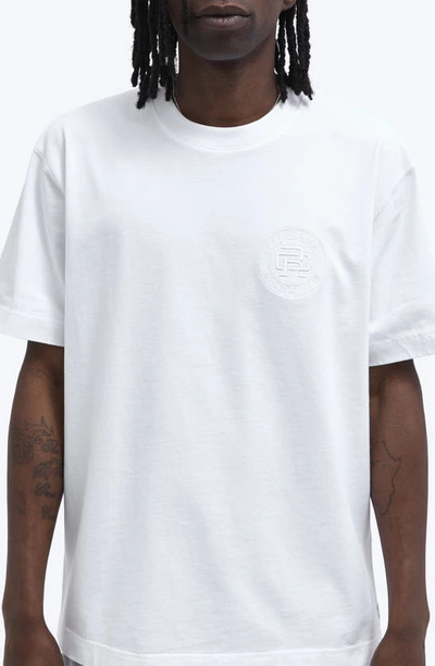 Reigning Champ Logo Relax T-shirt In White