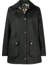 Barbour Tain Bomber Jacket In Grün