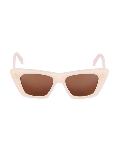 Celine Cat-eye Acetate Sunglasses In Pink