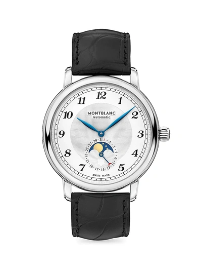 Montblanc Star Legacy Moonphase 42 Mm In Black