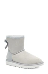 Ugg Women's Mini Bailey Bow Ii Boots In Ash Fog