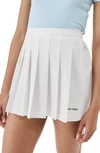 Iets Frans Pleat Miniskirt In White