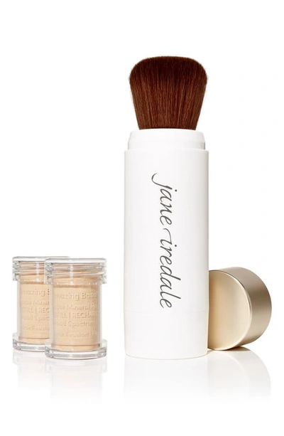 Jane Iredale Amazing Base® Loose Mineral Powder Spf 20 Refillable Brush In Satin