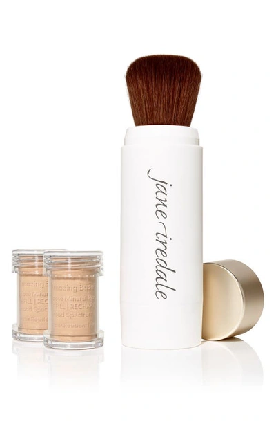 Jane Iredale Amazing Base® Loose Mineral Powder Spf 20 Refillable Brush In Honey Bronze