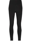 Girlfriend Collective Compressive High-rise Stretch-recycled Polyester Leggings In Black