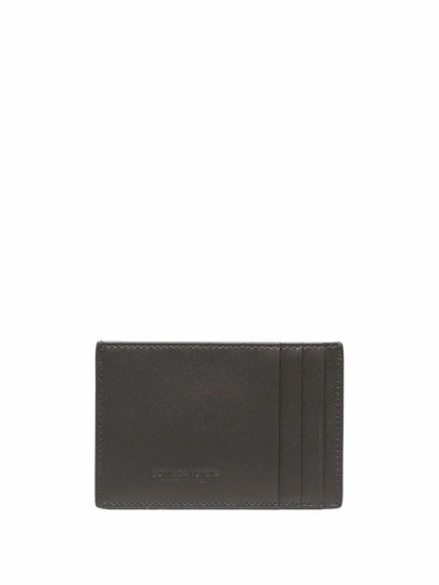 Bottega Veneta Intrecciato Cardholder In Grey