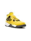 Jordan Air  4 Retro "lightning 2021" Sneakers In Yellow