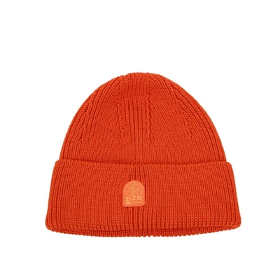 Parajumpers 标贴罗纹套头帽 In Orange