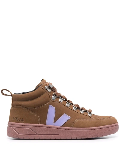 Veja Ladies Roraima Sneakers Brown Lilac Qr13026995 In Braun