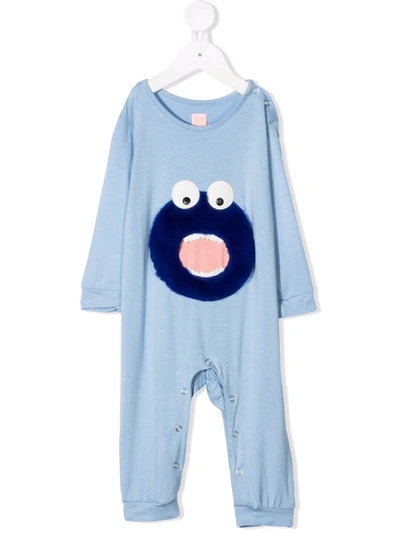 Wauw Capow By Bangbang Babies' Charlie Chew Onesie In 蓝色