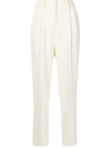 BLAZÉ MILANO HIGH-RISE TAPERED TROUSERS