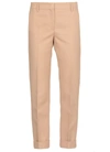 Golden Goose Pink Daria Regular Trousers In Brown