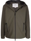 Woolrich Pacific Jacket In Soft Shell In Grün