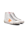 GOLDEN GOOSE TEEN FRANCY HIGH-TOP SNEAKERS