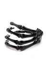 Raf Simons Skeleton Hand Cuff Bracelet In Black