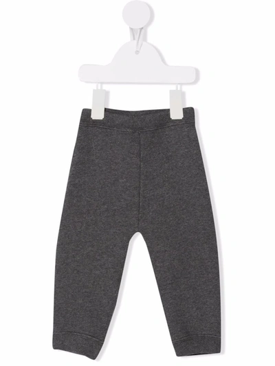 Bonpoint Babies' Straight-leg Tracksuit Bottoms In Grey