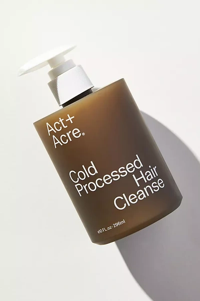 Act+acre Act + Acre Cold Processed Cleanse Shampoo In Brown