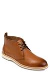 Thomas & Vine Men's Booker Plain Toe Chukka Boot Men's Shoes In Cognac