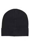 Vince Camuto Cashmere Knit Beanie In Black