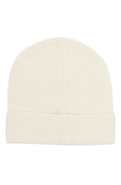 Vince Camuto Cashmere Knit Beanie In Ivory