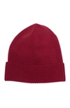 Vince Camuto Cashmere Knit Beanie In Wine