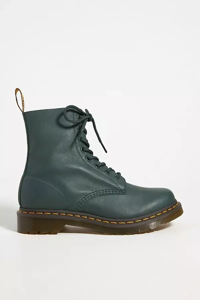 Dr. Martens' Dr. Martens 1460 Pascal Lace-up Boots In Green