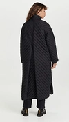 Ganni + Net Sustain Quilted Recycled Ripstop Coat