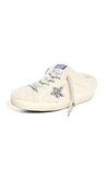 Golden Goose Sabot Natural Shearling Sneaker  In Beige