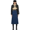 BURBERRY MULTICOLOR PANELED TRENCH COAT