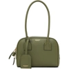 BURBERRY GREEN MINI HALF CUBE BAG